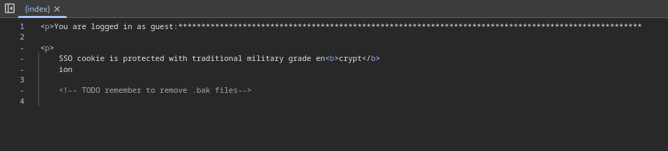 index html