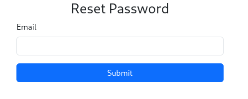 Reset Page